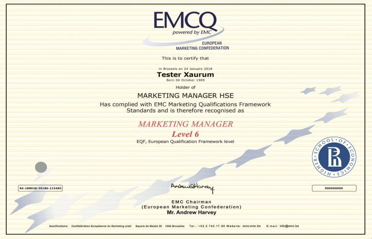 Standarising an accreditation system in Europe